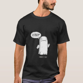 T-shirts Sheetz o fantasma que faz a dança do robô