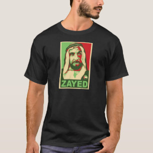 T-shirts Sheikh Zayed Produto