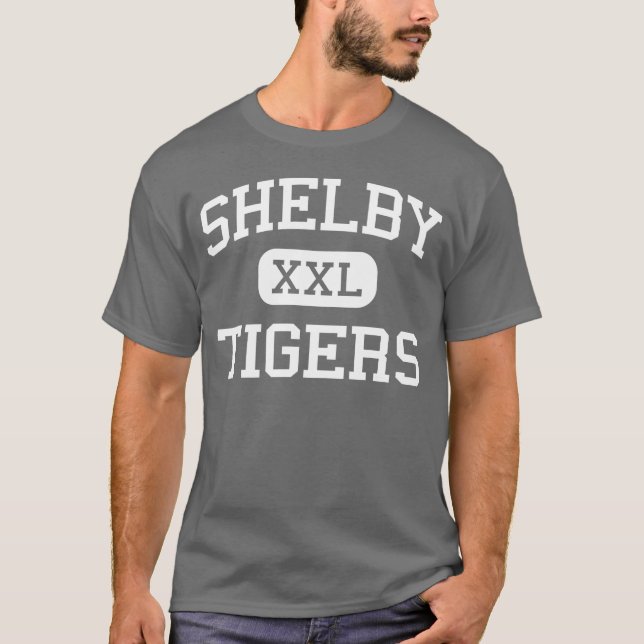 T-shirts Shelby - tigres - segundo grau - Shelby Michigan (Frente)