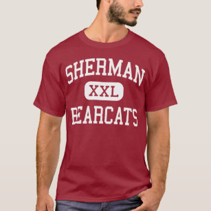 T-shirts Sherman - Bearcats - segundo grau - Sherman Texas
