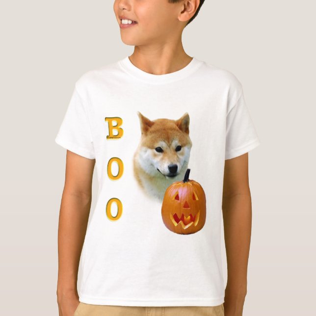 T-shirts Shiba Inu Boo (Frente)