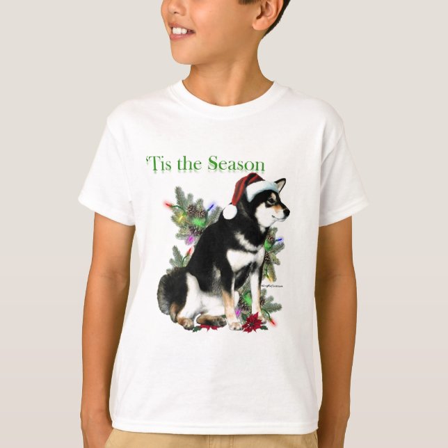 T-shirts Shiba Inu ‘Tis (Frente)