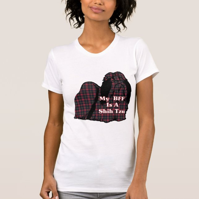 T-shirts Shih Tzu BFF Ofertas (Frente)