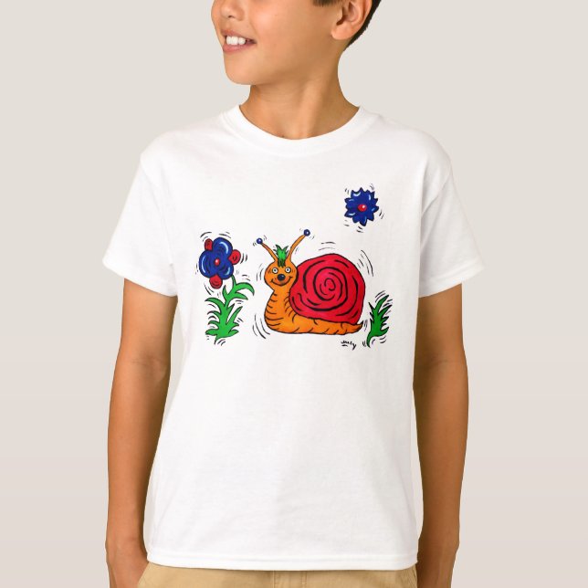 T-shirts Shirt caracol 2 (Frente)