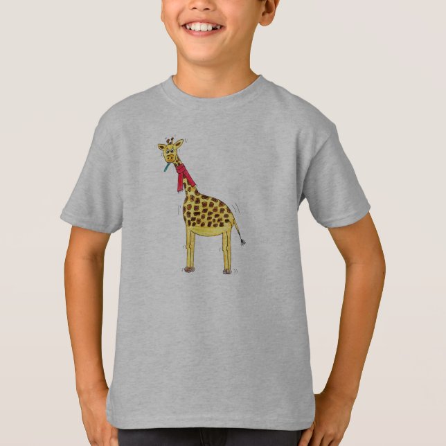 T-shirts Shirt girafa (Frente)