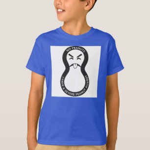 T-shirts shirtKeep Yucky dos amendoins seus miúdos seguros