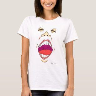 T-shirts "Shout" Mulher Spaghetti Tank
