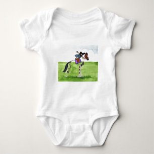 T-shirts Showjumping do pônei do CAVALO de VARA