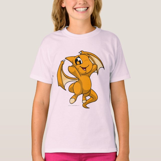 T-shirts Shoyru Orange (Frente)