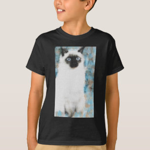 T-shirts siamês
