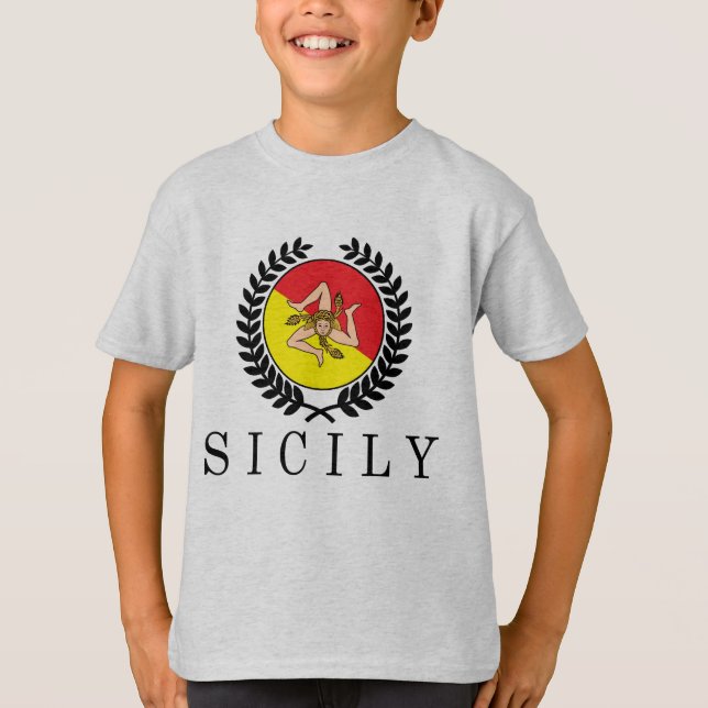 T-shirts Sicily Clássico (Frente)