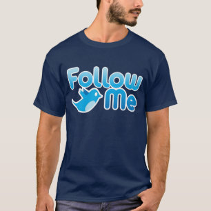 T-shirts Siga-me no Twitter Sr. Funny Parody