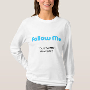 T-shirts siga-me (o twitter)