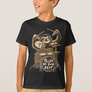 T-shirts Siga minha própria batida
