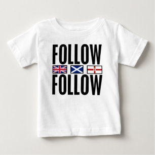 T-shirts Siga seguem 3 bandeiras