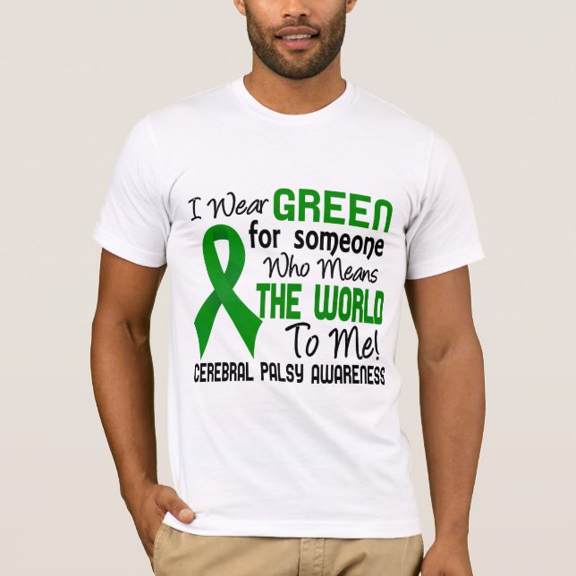 T-shirts Significa-me o mundo a paralisia 2 cerebral (Frente)