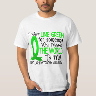 T-shirts Significa-me o mundo distrofia muscular