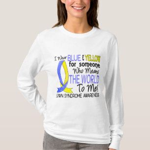 T-shirts Significa-me o mundo Síndrome de Down
