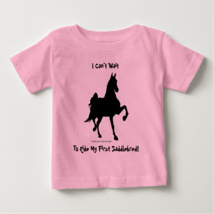 T-shirts Silhouette de Cavalo de Saddlecriado