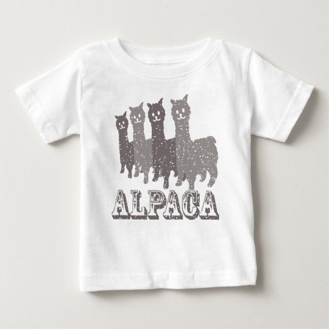 T-shirts Silhueta 4 B da alpaca (Frente)