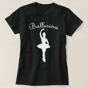 T-shirts Silhueta de Bailarina