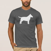 Silhueta de bull terrier