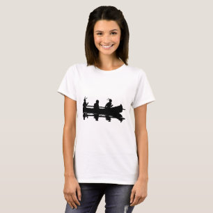 T-shirts Silhueta de Canoa