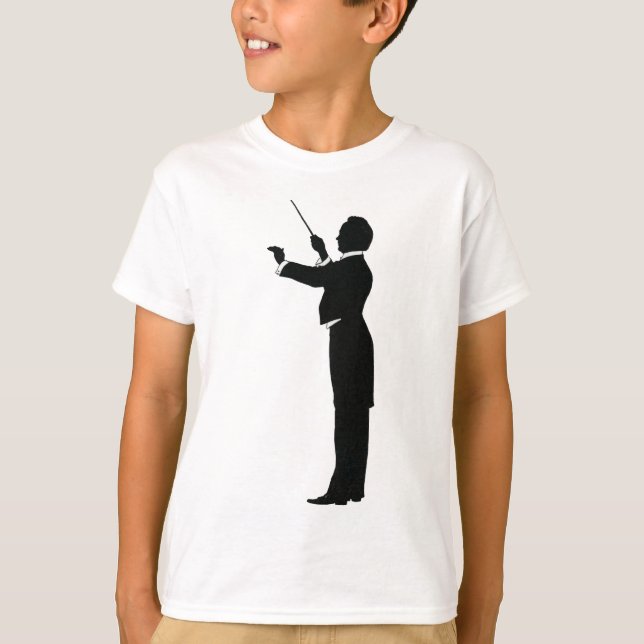 T-shirts Silhueta do condutor (Frente)