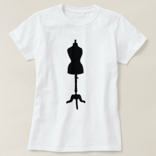 T-shirts Silhueta II do formulário do vestido