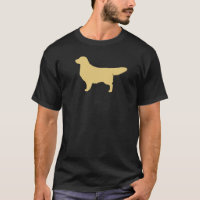 Silhuette de ouro Retriever | Raça De Cães