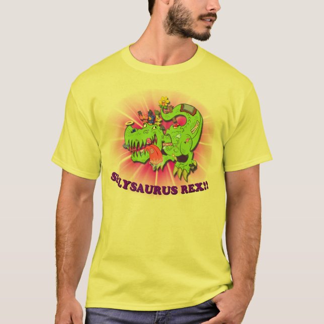 T-shirts Sillysaurus Rex!! (Frente)
