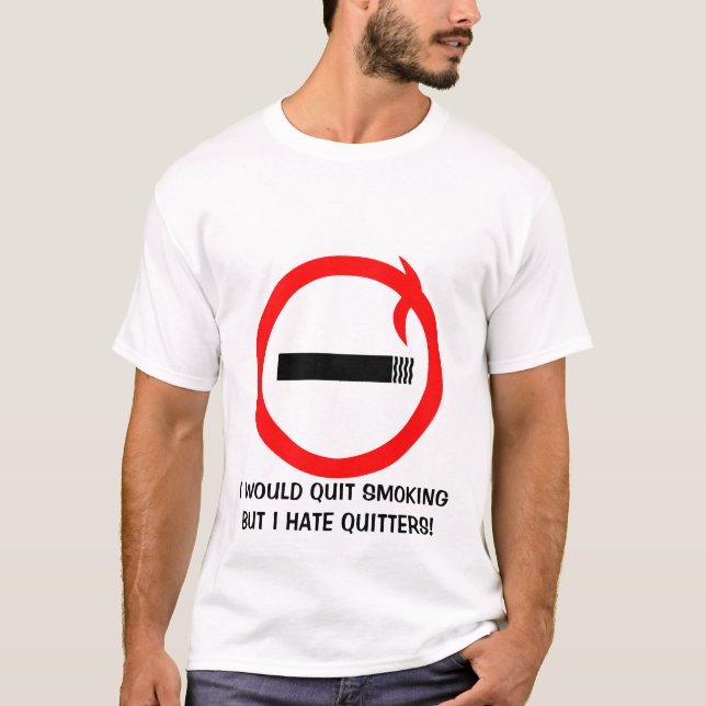 T-shirts Sim fumando (Frente)