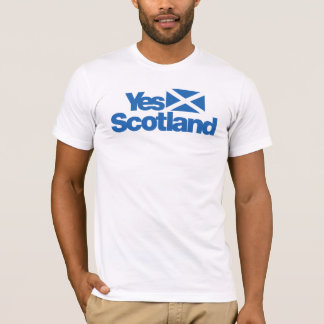 T-shirts Sim independência escocesa 2014 de Scotland