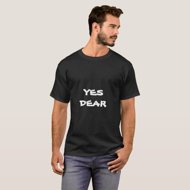 T-SHIRTS ****SIM, QUERIDA*** DIVERTIDA GARANTIA PARA VOCÊ,  (Frente Completa)