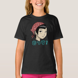 T-shirts Sim senhor! Menina do pirata do Anime