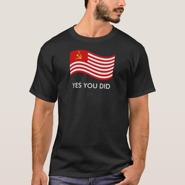 T-shirts Sim você fez - obscuridade (Frente)
