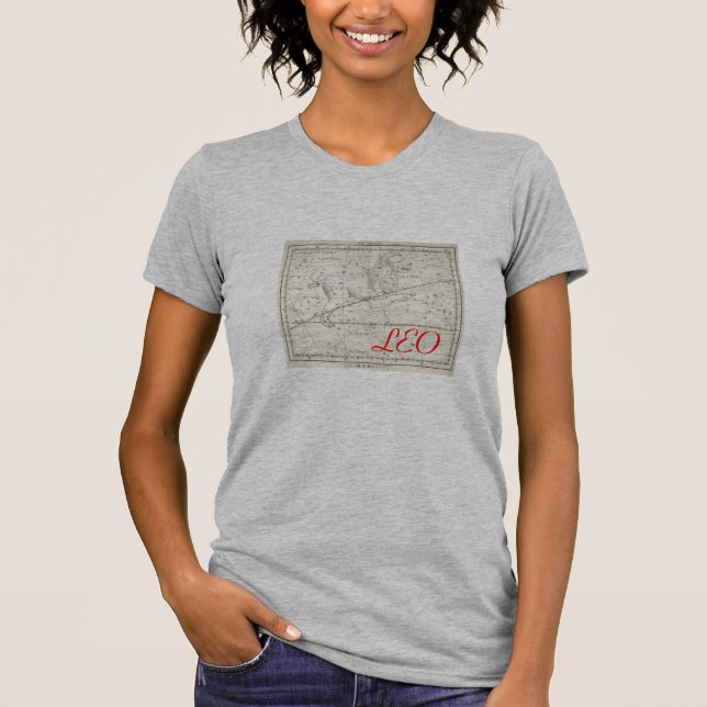 T-shirts Símbolo astrológico Leo (Frente)