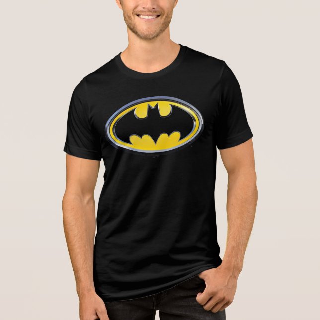T-shirts Símbolo Batman | Logotipo clássico (Frente)