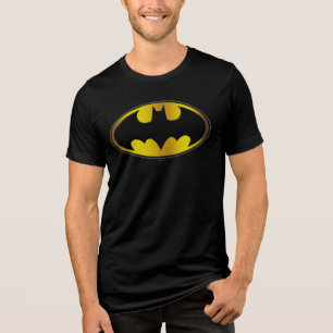 T-shirts Símbolo Batman Logotipo de gradiente oval