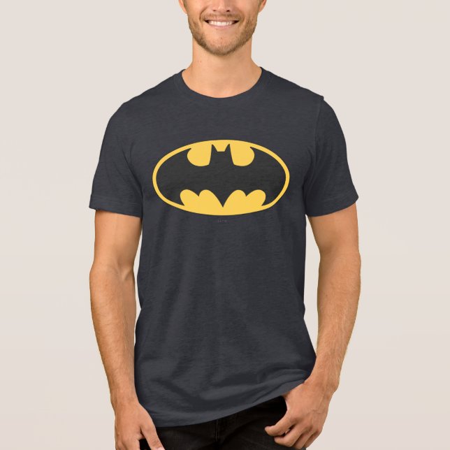 T-shirts Símbolo Batman | Logotipo Oval (Frente)