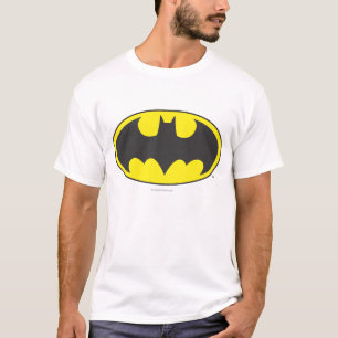 T-shirts Símbolo Batman Logotipo Oval Bat