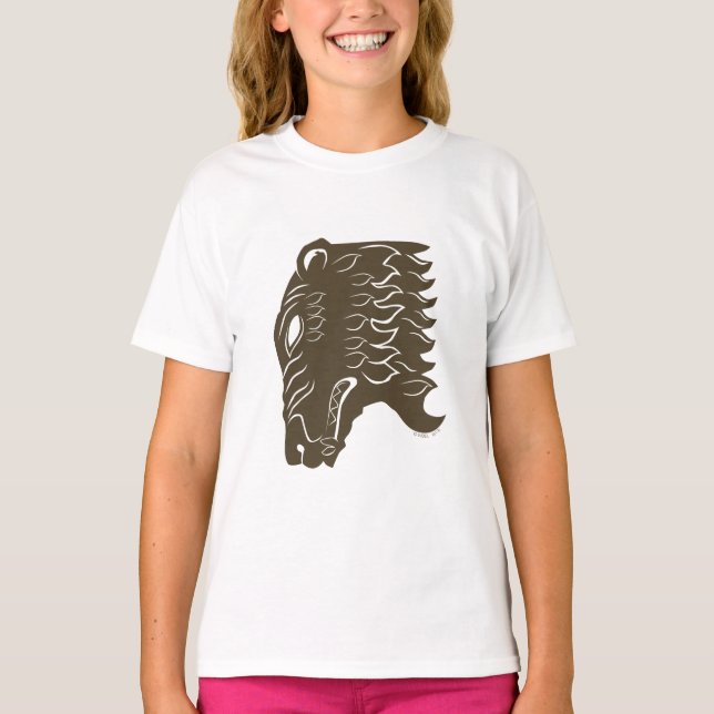 T-shirts Símbolo da cabeça do urso BEORN™ (Frente)