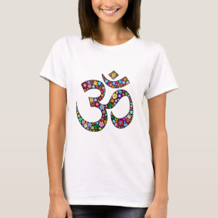 T-shirts Símbolo da ioga do OM Aum Namaste