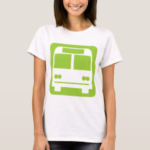 T-shirts Símbolo de barramento - Preto