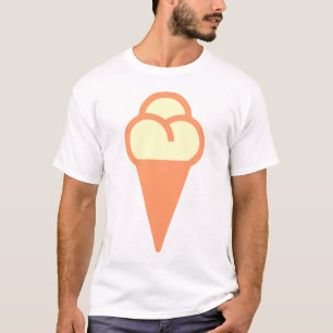 T-shirts Símbolo de Cone Icecream