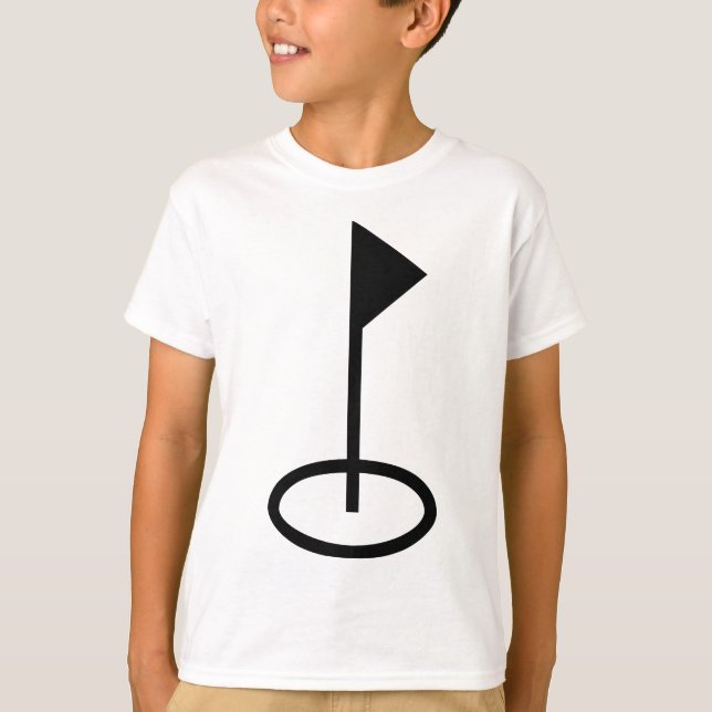 T-shirts Símbolo de Golfe (Frente)