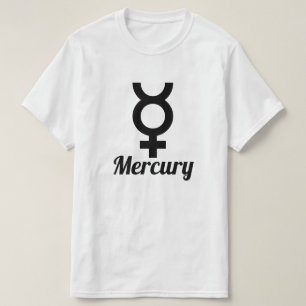 T-shirts Símbolo de Mercúrio