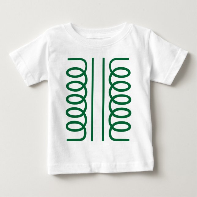 T-shirts Símbolo de Transformador Elétrico (Frente)