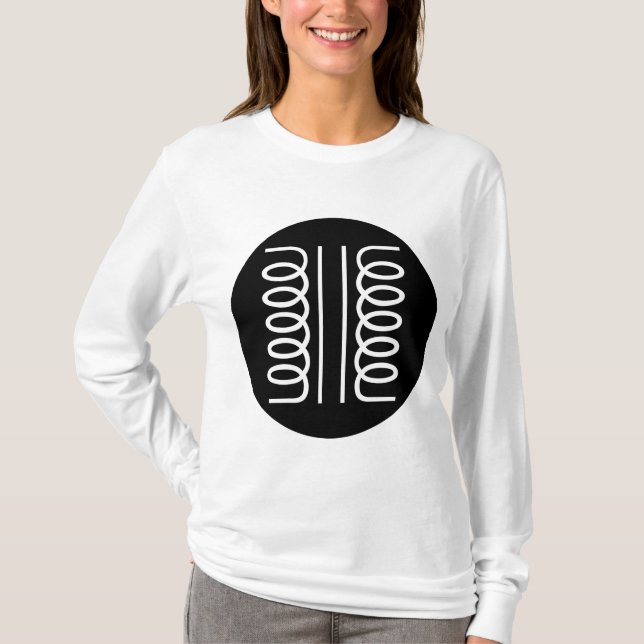 T-shirts Símbolo dentro de um círculo - Transformador (Frente)