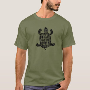 T-shirts símbolo do asteca do desgaste do wallie